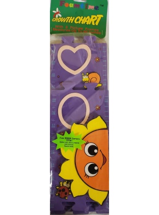 Foamtime Growth Chart Purple Sun