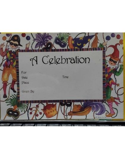 Francis Meyer A Celebration Party Invitations - 10 count