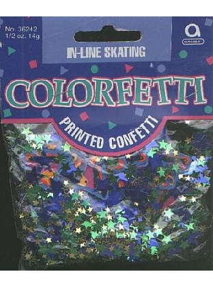 IN-LINE SKATING confetti