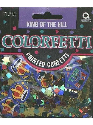 KING OF THE HILL confetti