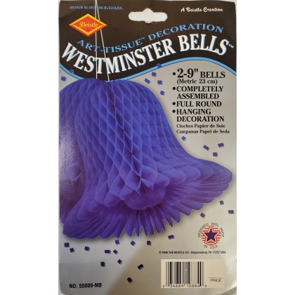 Medium Blue Westminster Bells