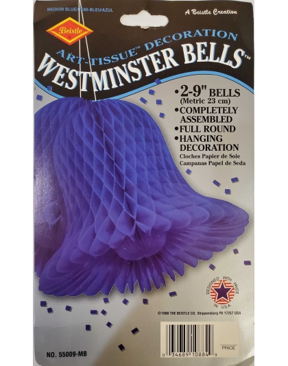 Medium Blue Westminster Bells