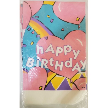 Party Magic Happy Birthday Table Cover