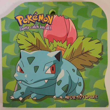 Pokemon Die Cut Pads Ivysaur NEW