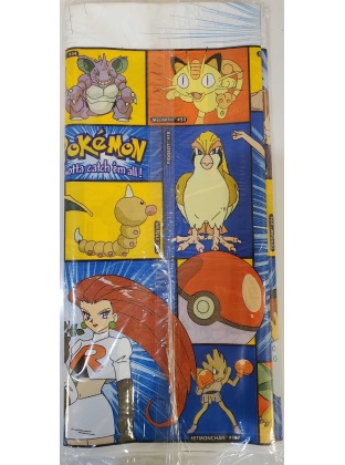 Pokemon plastic tablecloth birthday party NEW