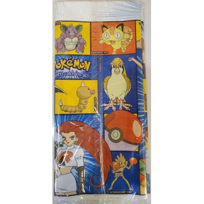 Pokemon plastic tablecloth birthday party NEW