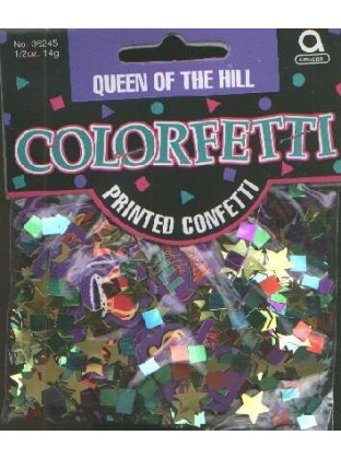 QUEEN OF THE HILL - confetti