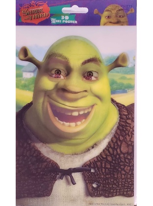 Shrek the Third 3-D Mini Poster - Shrek