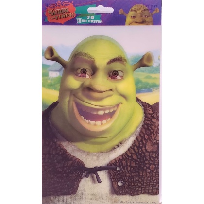 Shrek the Third 3-D Mini Poster - Shrek