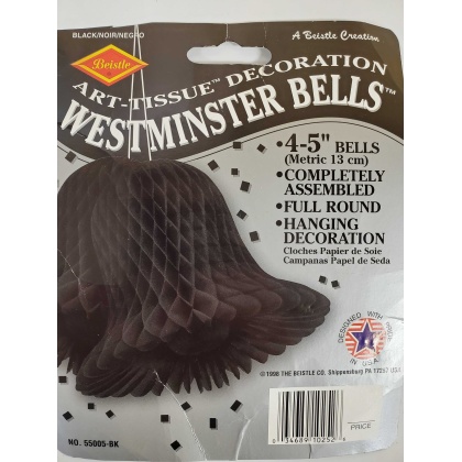 Small Black Westminster Bells