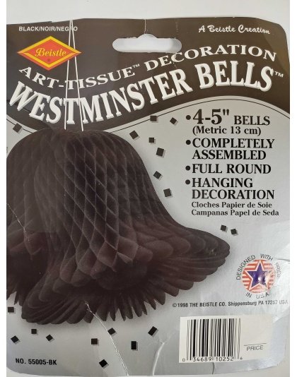 Small Black Westminster Bells