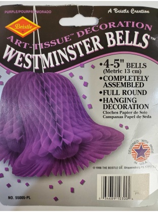 Small Purple Westminster Bells