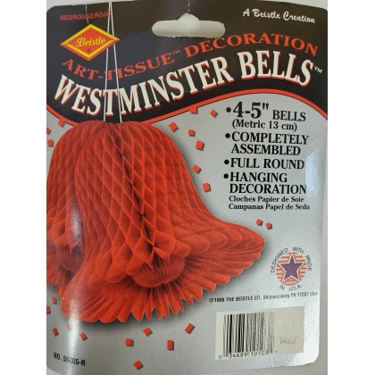 Small Red Westminster Bells