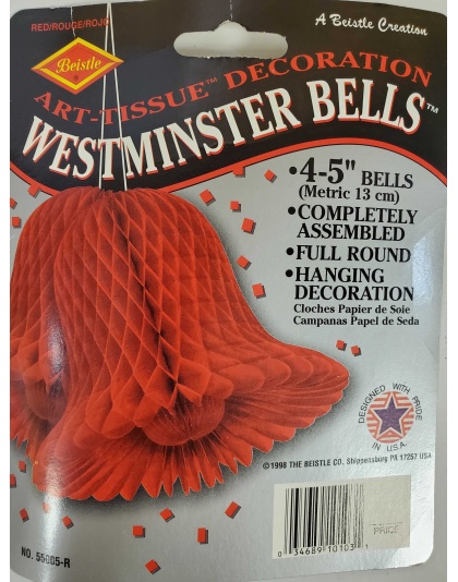 Small Red Westminster Bells