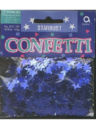 Stardust - BLUE confetti