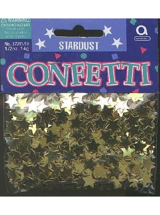 Stardust - GOLD confetti stars