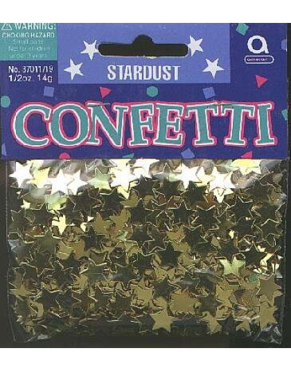 Stardust - GOLD confetti stars