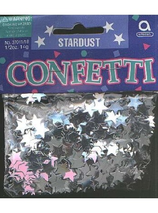 Stardust - SILVER confetti