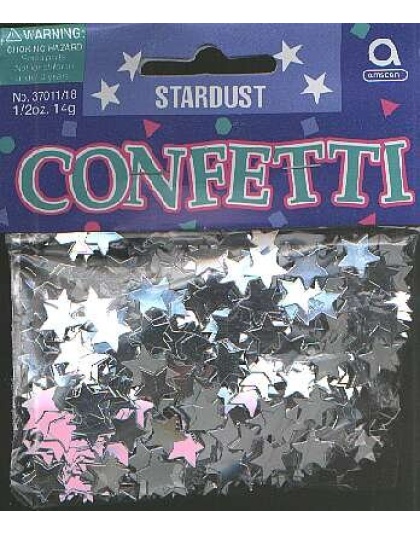 Stardust - SILVER confetti