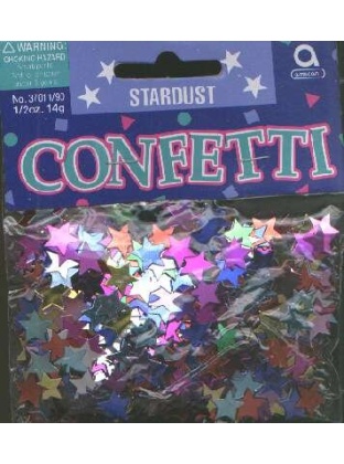 Stardust - mixed colors confetti