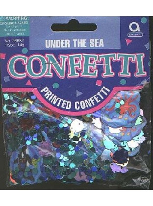 UNDER THE SEA confetti