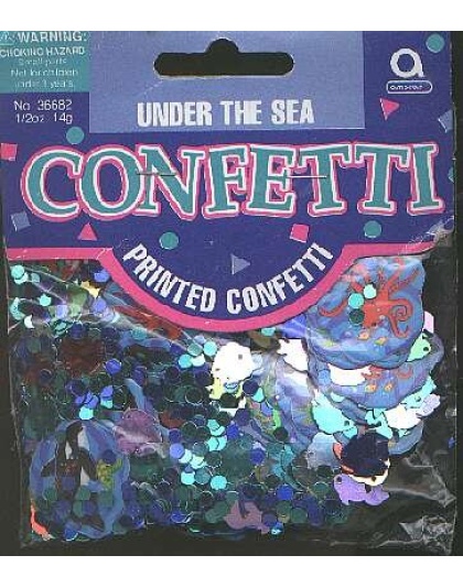 UNDER THE SEA confetti