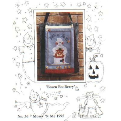 Bosco BooBerry cross stich chart by Mosey n Me, 36 LAST ONE