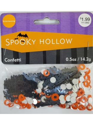 Entertaining Spooky Hollow Confetti - Happy Halloween