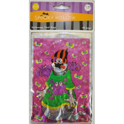 Entertaining Spooky Hollow Halloween Treat Bags - Spooky Ghost