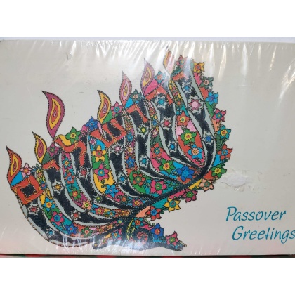 Gibson Passover Greetings Invitation Cards - 8 count