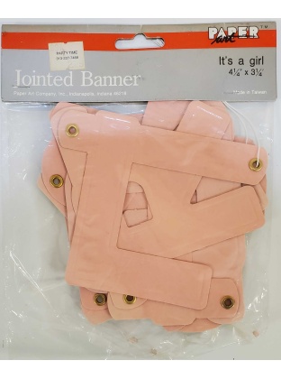 It's a Girl! Jointed Banner