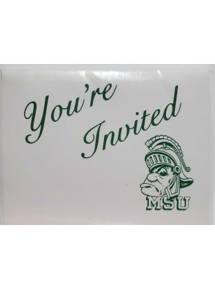 MSU You're Invited Party Invitations