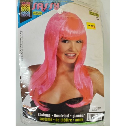 NEON Sassy Wig - NEON GREEN