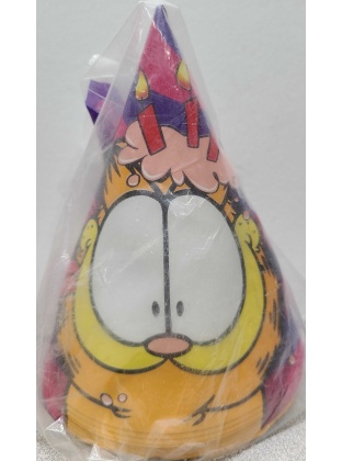 Paper Art Garfield Party Hats - 8 count