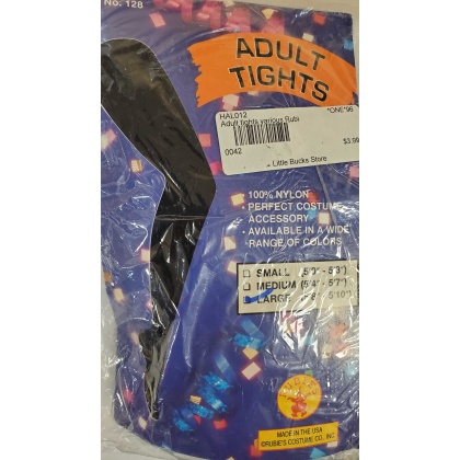 BLACK Adult Tights