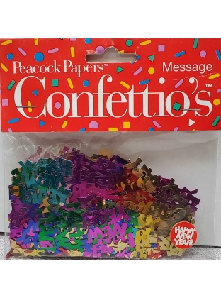 HAPPY NEW YEAR confetti