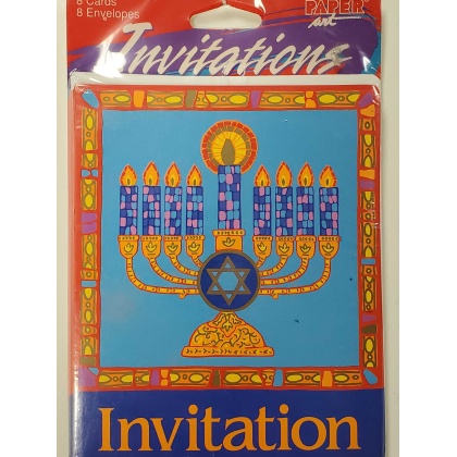 Menorah Invitation