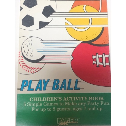 Paper Art Play Ball Children's Activity Book