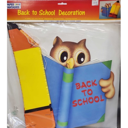 Paper Fantasies Back to School Hanging Decoration