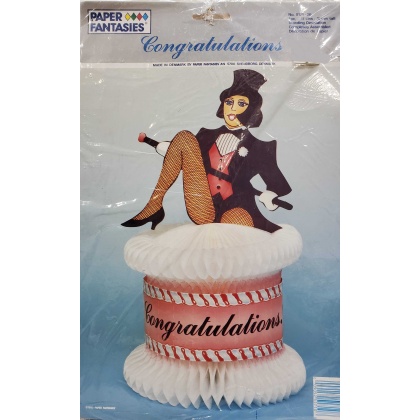 Paper Fantasies Congratulations Standing Decoration