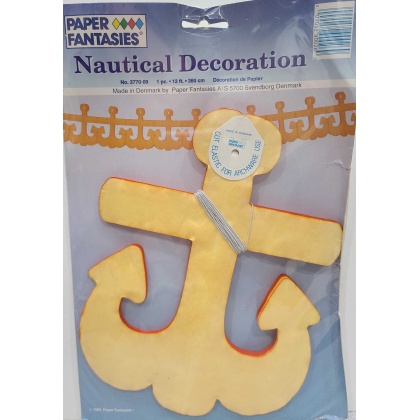 Paper Fantasies Nautical Decoration Anchor