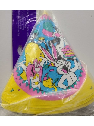 Party Express Looney Toons Party Hats - 8 count