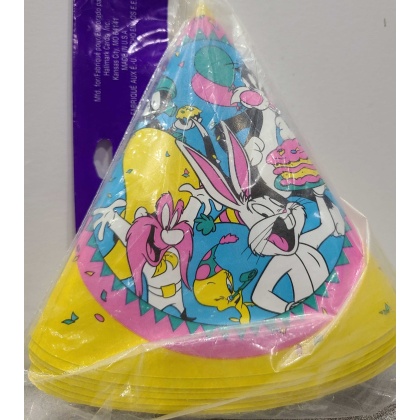 Party Express Looney Toons Party Hats - 8 count