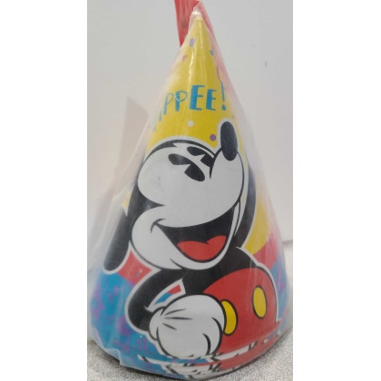 Party Express Mickey Mouse Party Hats - 8 count