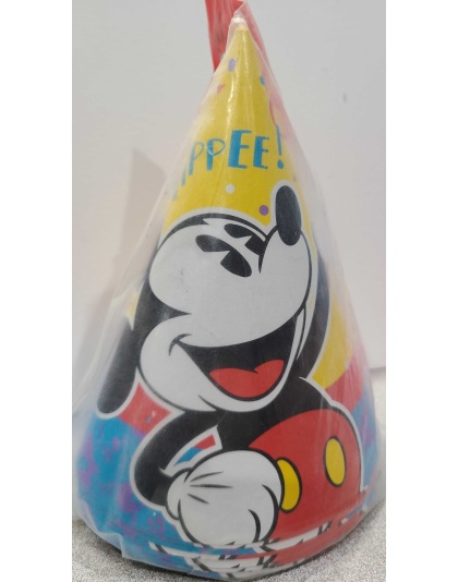 Party Express Mickey Mouse Party Hats - 8 count