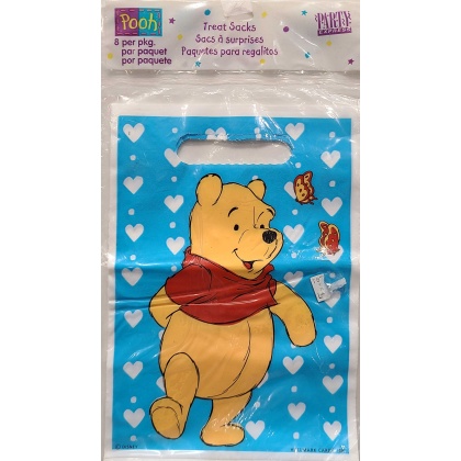 Party Express Pooh Bear Themed Treat Sacks