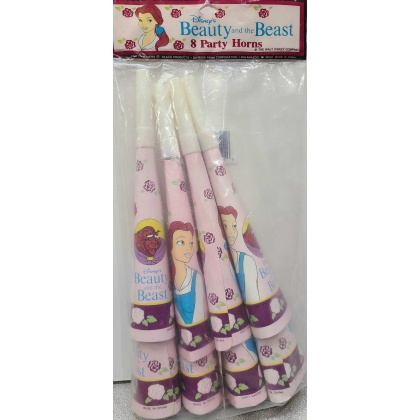 Party Makers Disney's Beauty and the Beast 8 Party Horns
