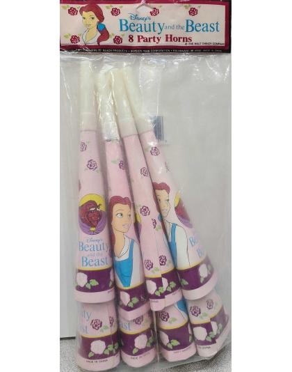 Party Makers Disney's Beauty and the Beast 8 Party Horns