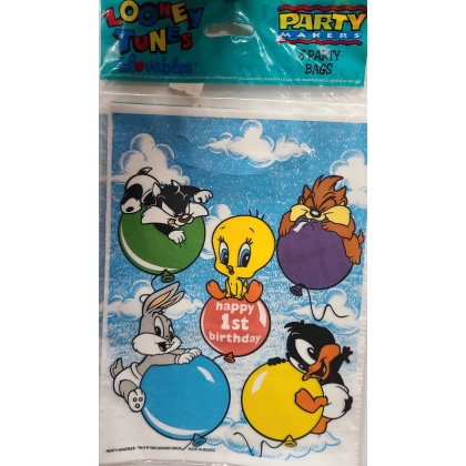 Party Makers Looney Tunes Lovables Happy 1st Birthday Themed Party Bags