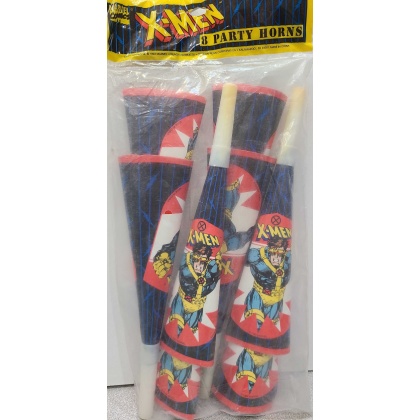 Party Makers Marvel Comics X-Men 8 Party Horns